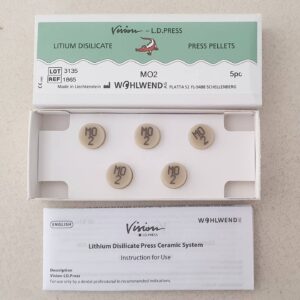 Pastillas de Disilicato de Litio