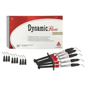 DYNAMIC FLOW KIT – Light Cure Flowable Composite 5 x 2 gr jeringas