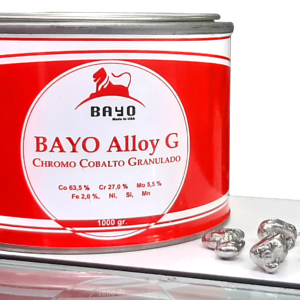 BAYO Alloy G en Granulado (Lagrimas) – Cromo Cobalto para PPR – Made in USA